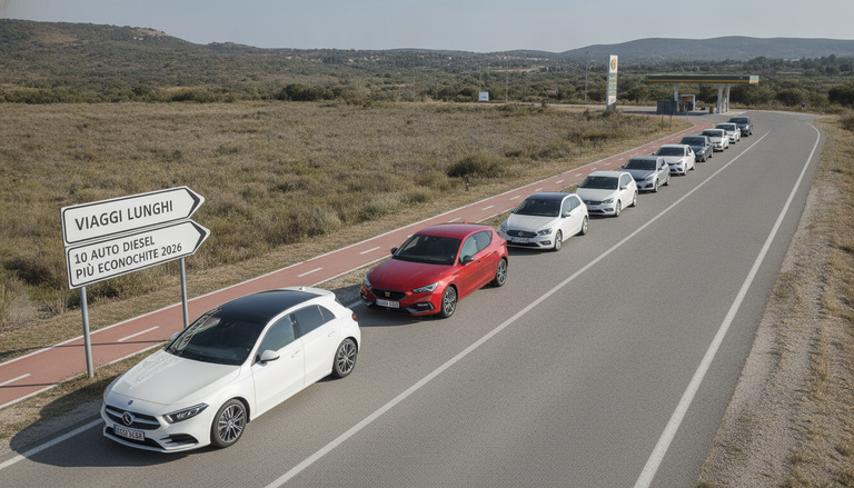Le 10 auto diesel più convenienti del 2026: un'opzione per i viaggiatori