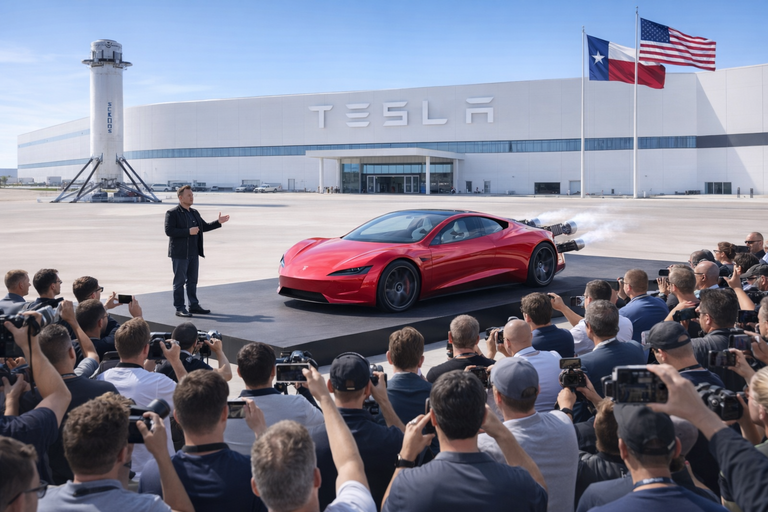 Tesla Roadster: attesa per il debutto ufficiale a agosto, ma con riserve