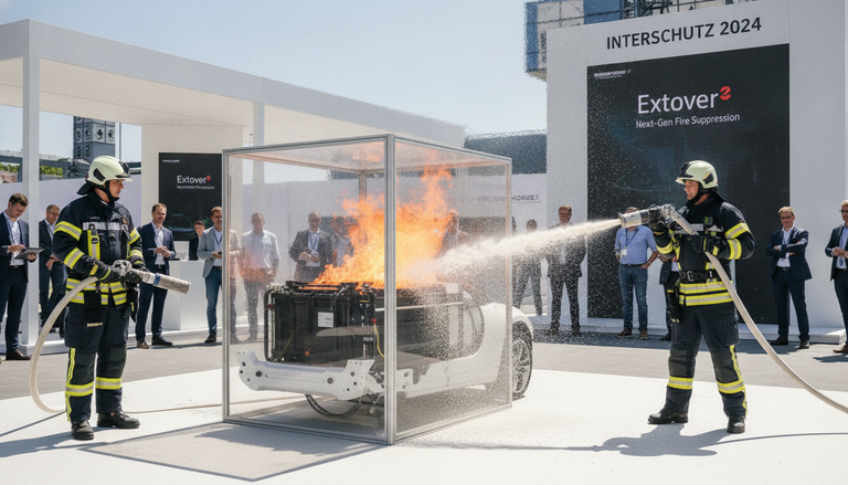 Extover: la nuova frontiera nella lotta agli incendi delle auto elettriche