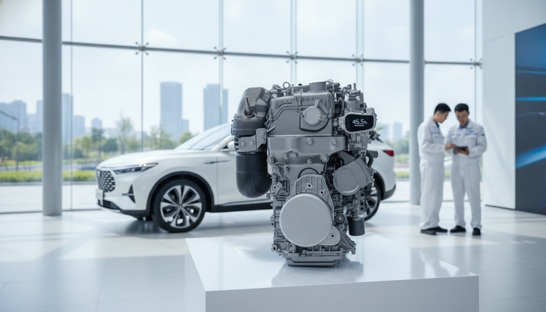 Dongfeng e il motore ibrido Mach Power 2.0T: efficienza termica al 45,5%