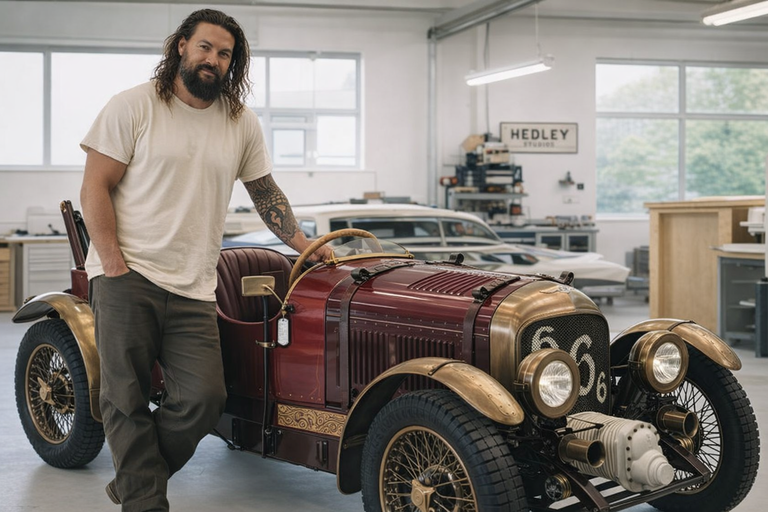 Bentley Blower Jnr: la one-off di Jason Momoa tra arte e personalizzazione