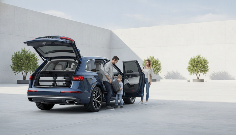 La nuova Audi Q7 cambia tutto: fino a 7 posti e un bagagliaio enorme