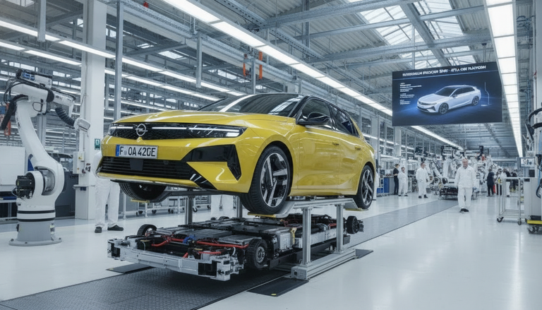 Nuova Opel Astra, sarà prodotta in Germania sulla piattaforma STLA One