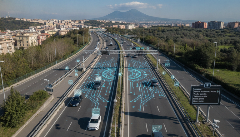 La prima Smart Road d’Italia è a Napoli