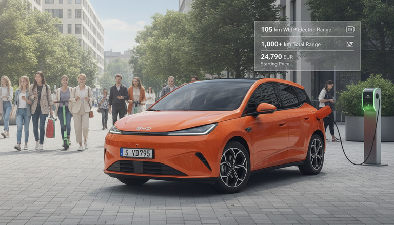 BYD Dolphin G DM-i: la compatta da città che sovverte le regole