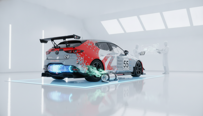 Mazda sviluppa un sistema che cattura la CO2 direttamente in marcia