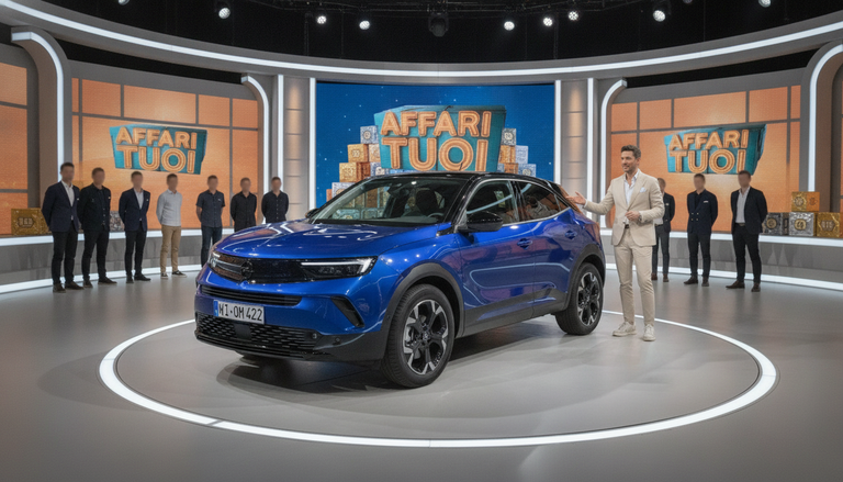 Opel Mokka arriva ad Affari Tuoi, il SUV diventa un super premio