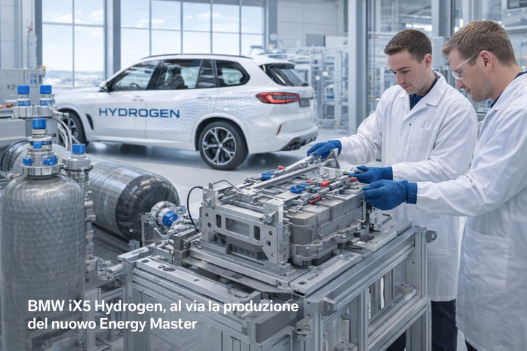 BMW iX5 Hydrogen, al via la produzione del nuovo Energy Master