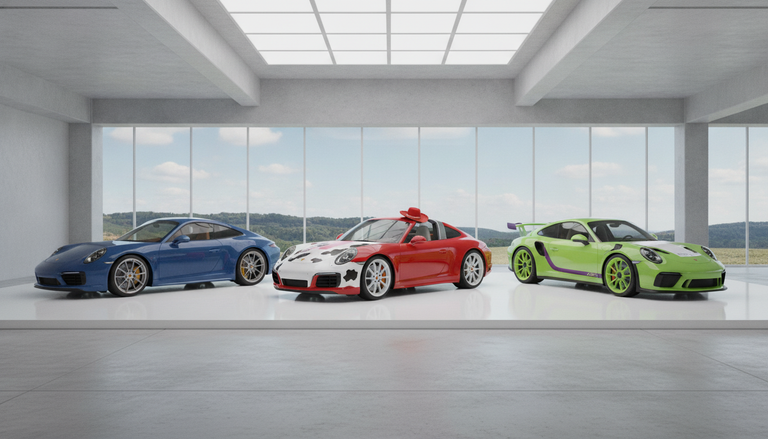La collaborazione tra Porsche e Pixar: tre 911 uniche ispirate a Toy Story 5