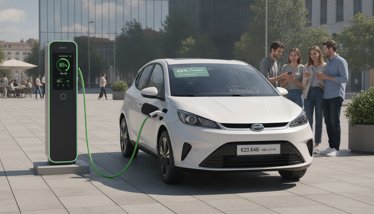 BYD Dolphin G DM-i: Una plug-in comoda e non cara