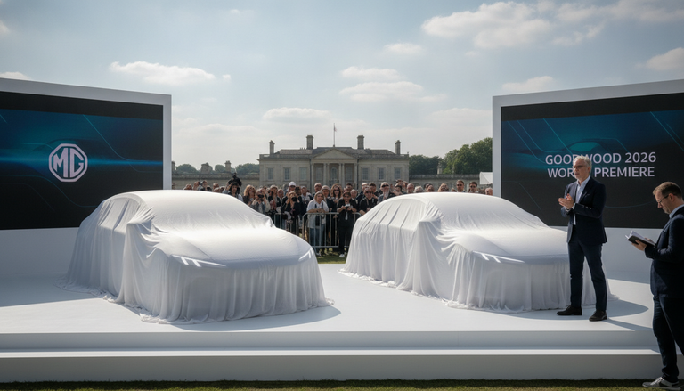 MG prepara due concept elettriche per Goodwood 2026: debutto mondiale