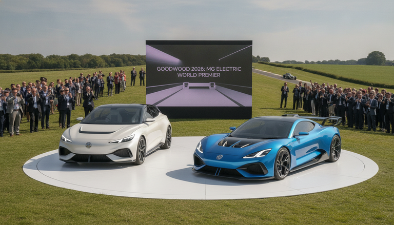 MG prepara due concept elettriche per Goodwood 2026: debutto mondiale