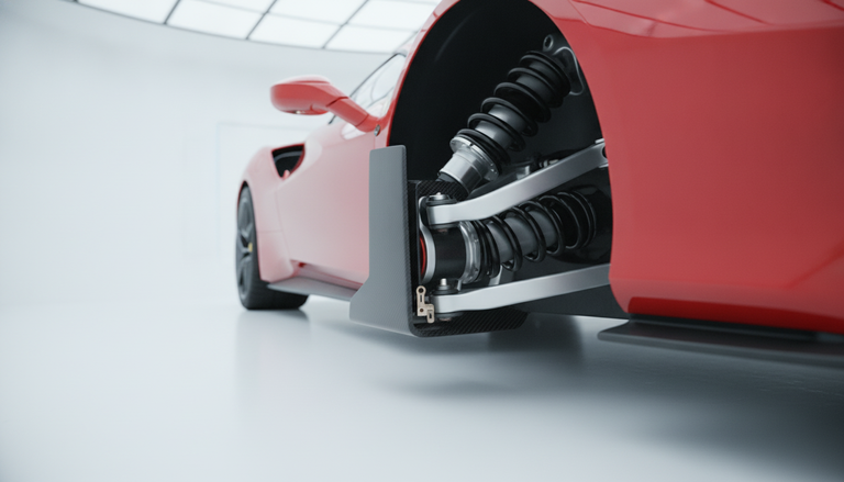 Ferrari brevetta un’ala aerodinamica passiva integrata nelle sospensioni