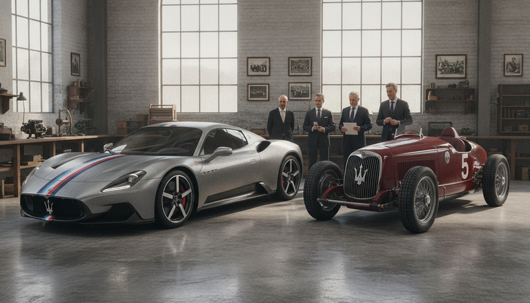 Maserati MCPURA Cielo Tributo 1926: un tributo esclusivo per il centenario del Tridente