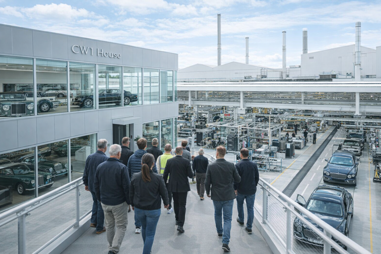 Bentley apre al pubblico: nuove visite guidate nella storica sede di Crewe
