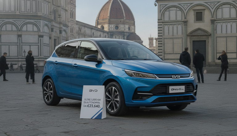 BYD Dolphin G DM-i: la compatta ibrida che sfida il mercato europeo