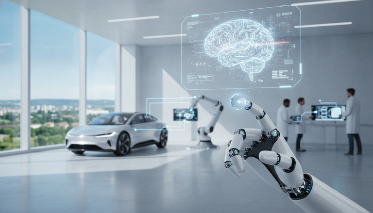 Bosch punta sulla robotica: tecnologia avanzata per il futuro dell'automazione
