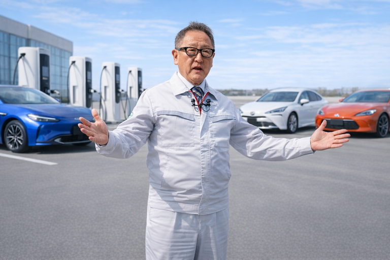 Akio Toyoda: “Sulle auto elettriche mi sento solo”