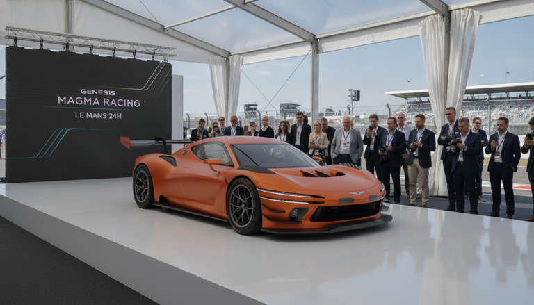 Genesis punta sulle Hypercar e presenta la spettacolare Magma GT3