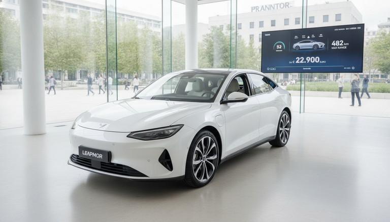 Leapmotor B05 arriva in Italia, fino a 482 km e prezzi da 22. 900 euro