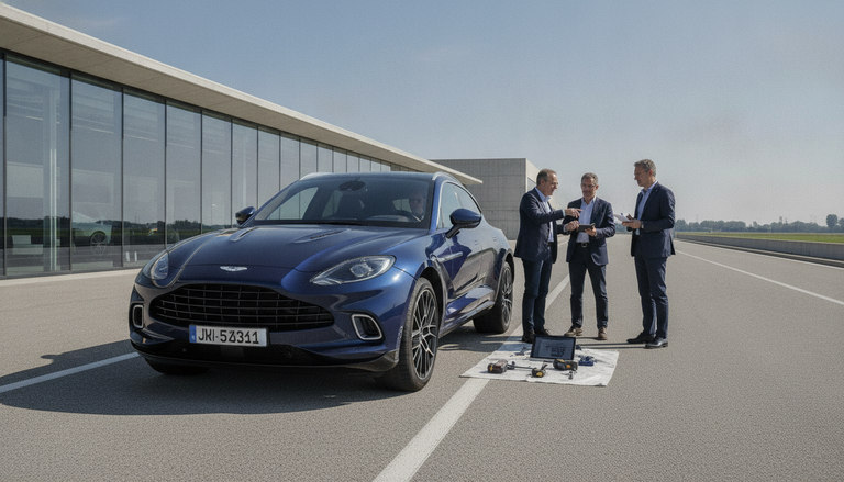 Aston Martin DBX707: il SUV di lusso della sicurezza dopo l'incidente di Berlusconi