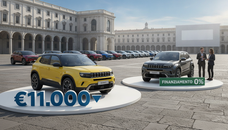 Jeep Avenger: sconti fino a 11.000 euro per il B-SUV più venduto in Italia