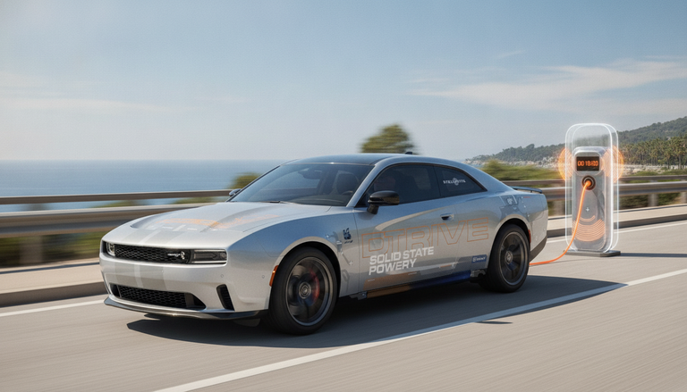 Stellantis inaugura la batteria allo stato solido FEST su strada con la Dodge Charger Daytona
