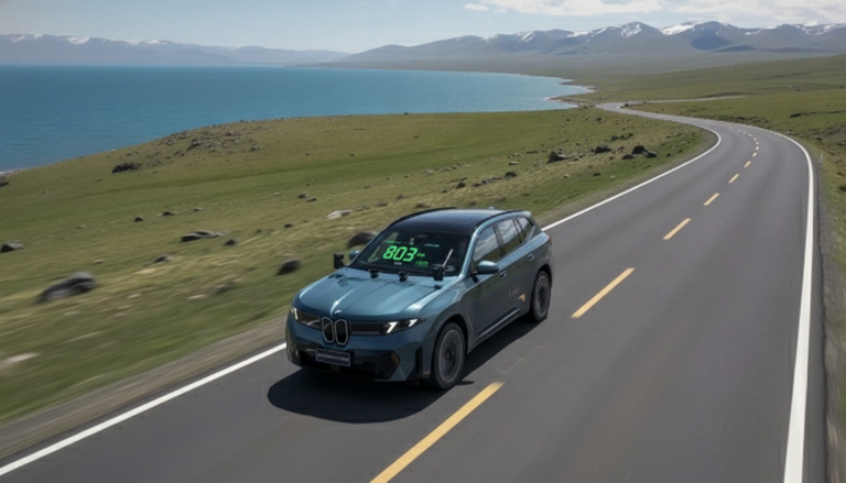 La BMW iX3 supera 800 km in un test reale: un traguardo per l'elettrico