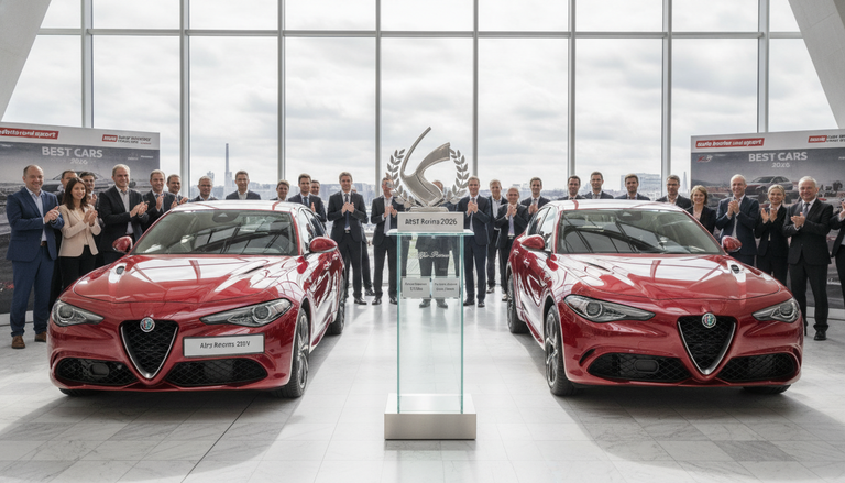 Alfa Romeo trionfa ai BEST CARS 2026 con Giulia e Tonale
