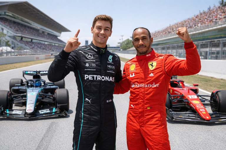 F1 Barcellona 2026: Russell in pole, Hamilton e Leclerc tra luci e ombre