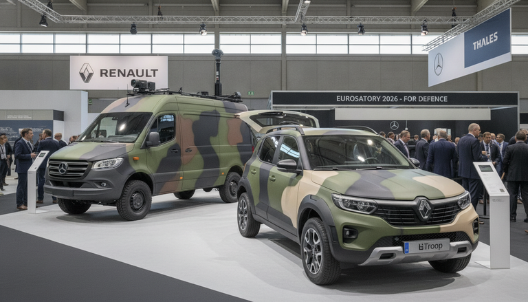 Renault e Mercedes: ecco le auto di serie che vanno in guerra