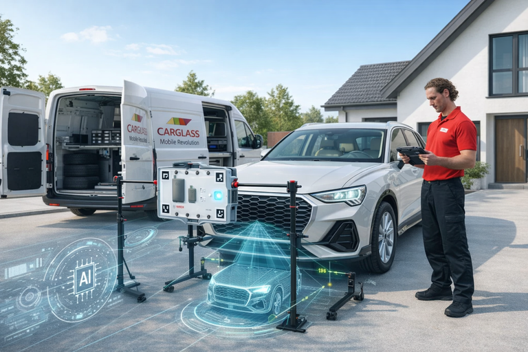 Carglass Mobile Revolution: la ricalibrazione ADAS arriva a domicilio
