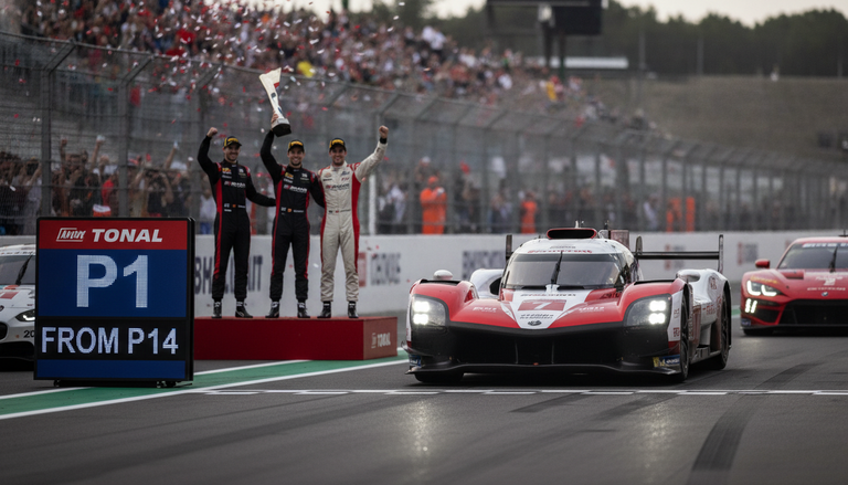 Toyota conquista Le Mans 2026: vittoria storica dalla 14esima posizione