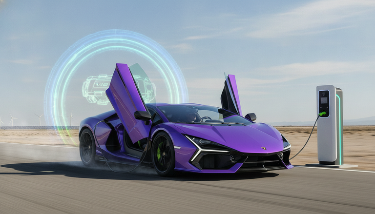 Lamborghini Revuelto: innovazione ibrida in un design iconico