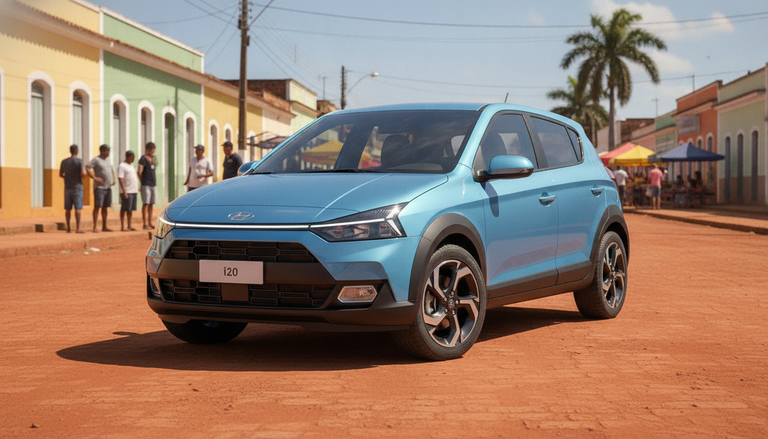 Hyundai i20: un crossover compatto esclusivo per il mercato brasiliano