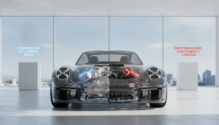 Porsche: un motore per tre anime, tra elettrico, ibrido e termico