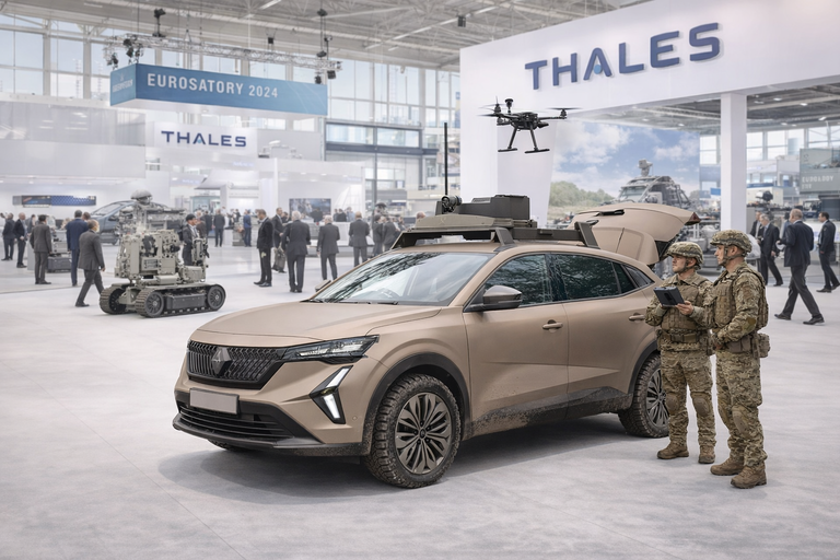 Renault 4Troop: il SUV Rafale si evolve in una piattaforma militare avanzata