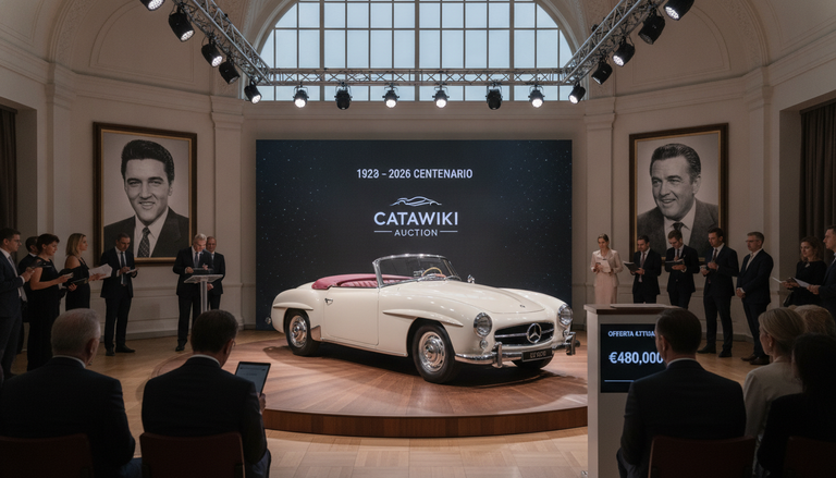 Mercedes 300S Roadster: un pezzo da collezione da mezzo milione all'asta per il centenario del brand