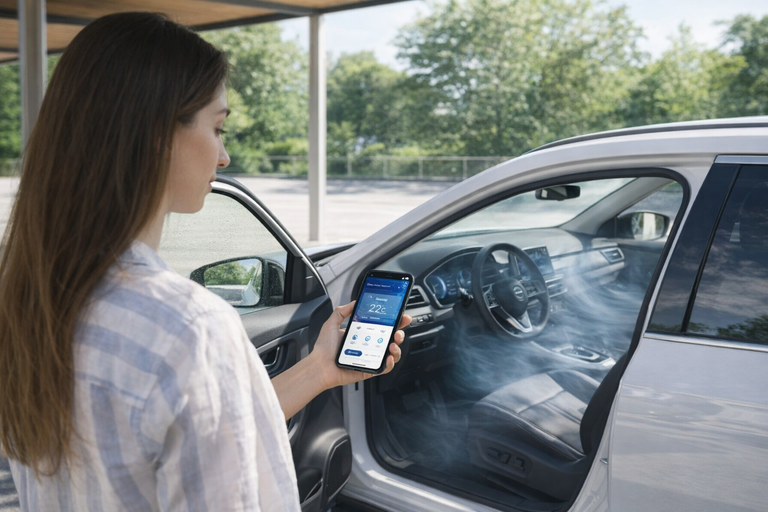 Comfort estivo e invernale: il precondizionamento delle auto elettriche