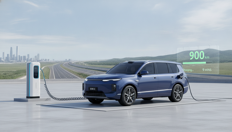 BYD Sealion 08: il SUV elettrico con 900 km di autonomia e ricarica in 9 minuti