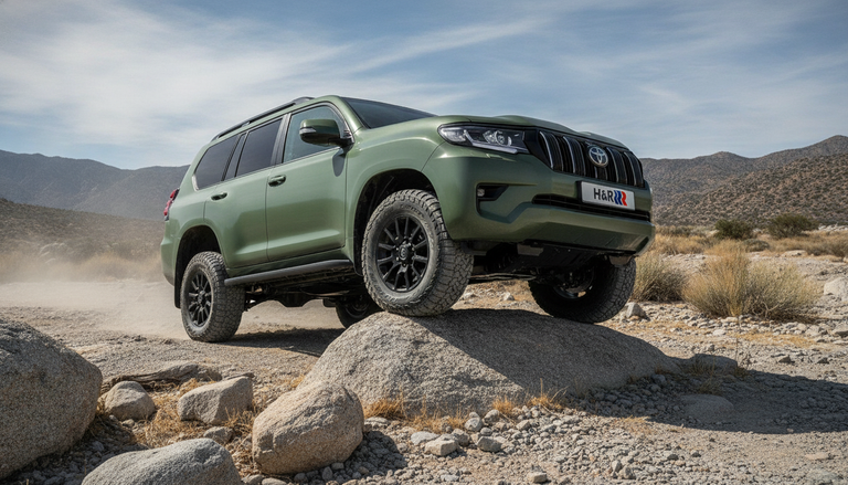Toyota Land Cruiser: il nuovo kit H&R per un fuoristrada ancora più performante