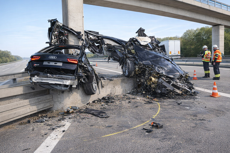 L'incidente dell'Audi RS6: un monito sulla velocità e i suoi pericoli
