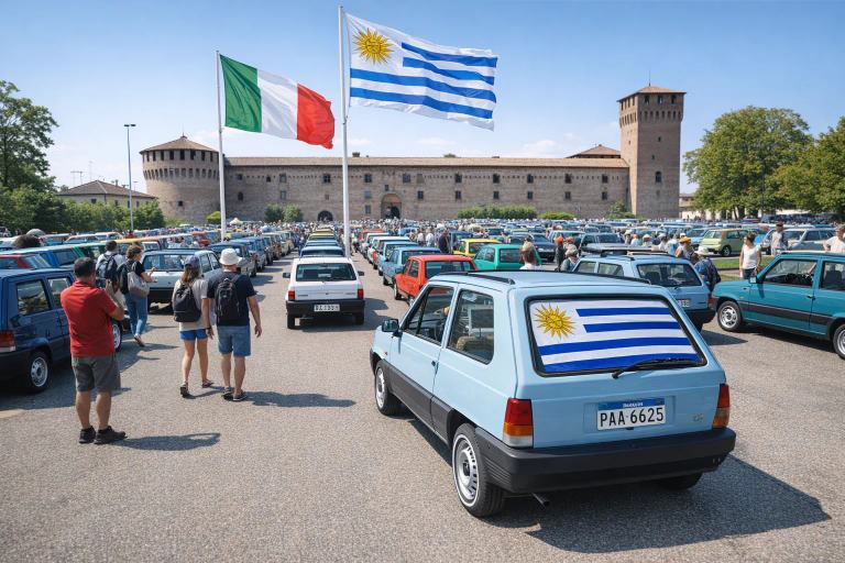 Panda a Pandino 2026: la festa della Fiat Panda richiama gente da tutto il mondo