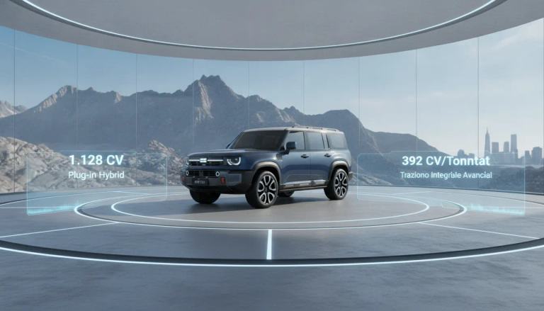 Geely Galaxy Cruiser 700, il fuoristrada ibrido da 1. 128 CV arriverà in Europa