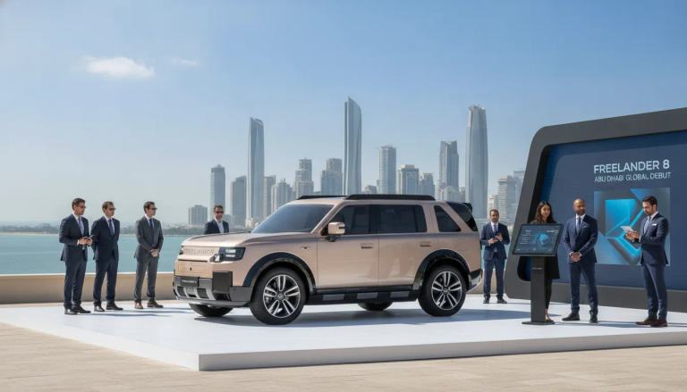 Freelander 8 debutta ad Abu Dhabi: il maxi SUV da oltre 5 metri sfida i premium