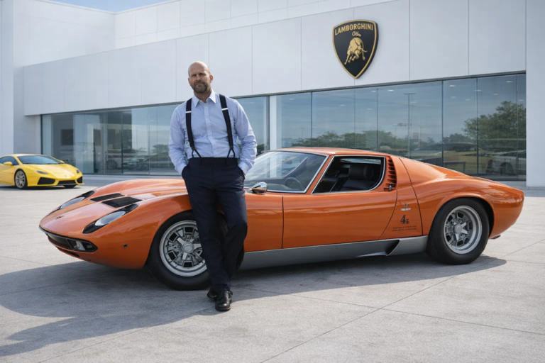 Jason Statham compra una Lamborghini Miura: vale fino a 3 milioni di euro