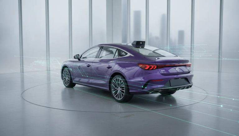 MG 07: in Cina la nuova berlina sportiva ultra-tecnologica