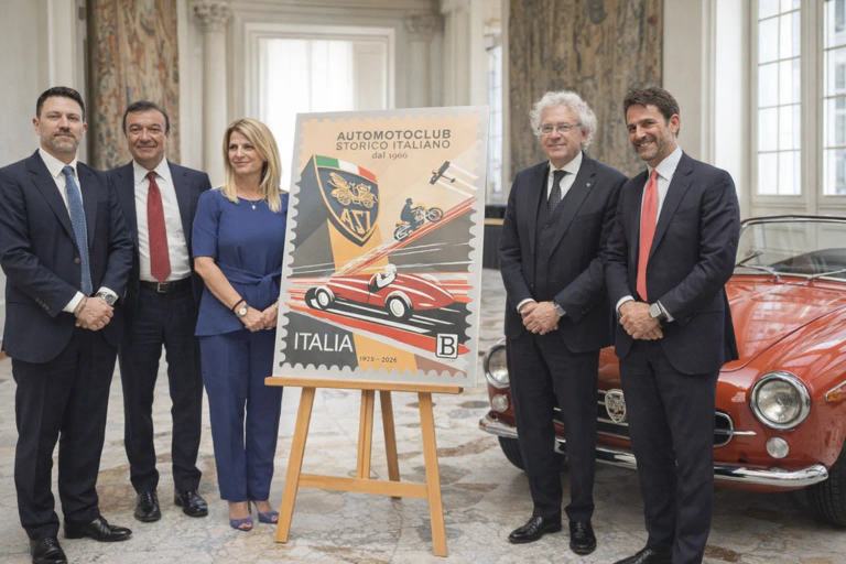 Un francobollo per i 60 anni ASI: omaggio alla storia dei motori italiani