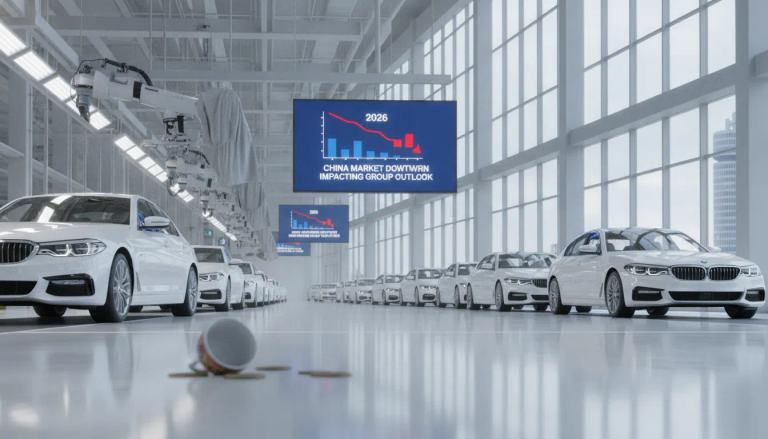 BMW taglia le stime per il 2026, pesa il crollo del mercato cinese