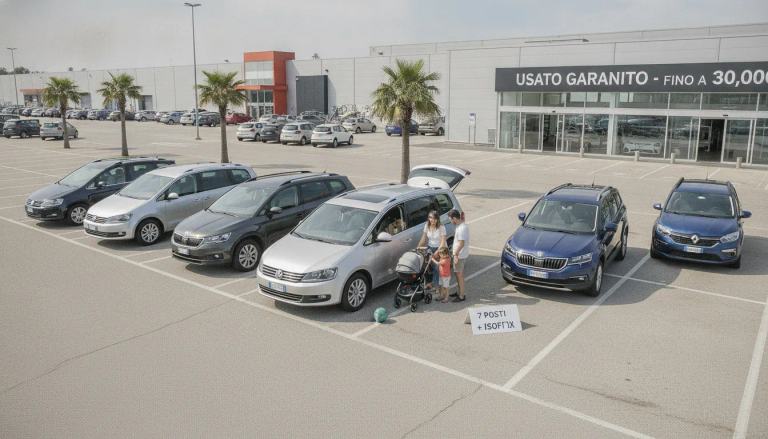 Auto usate per famiglie: le 7 migliori a 7 posti sotto i 30.000 euro